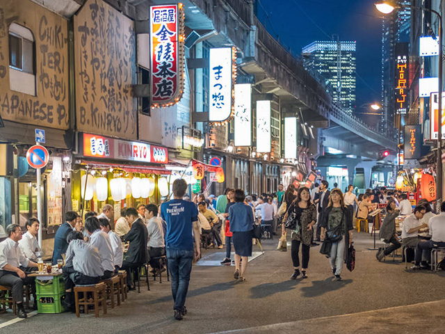 Shinbashi guard rail